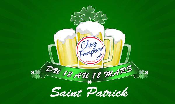 Saint Patrick, chez Ponpon, Parentis en Born